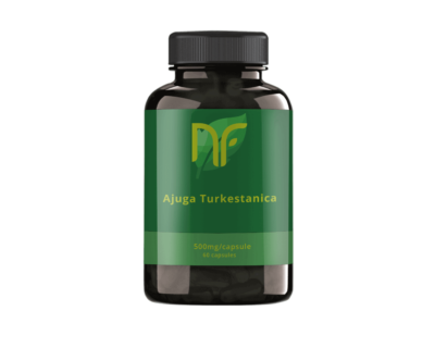 photo d'une boite de turkesterone de 60 capsules sous forme d'ajuga turkestanica pas cher pour la musculation, c'est un complément alimentaire